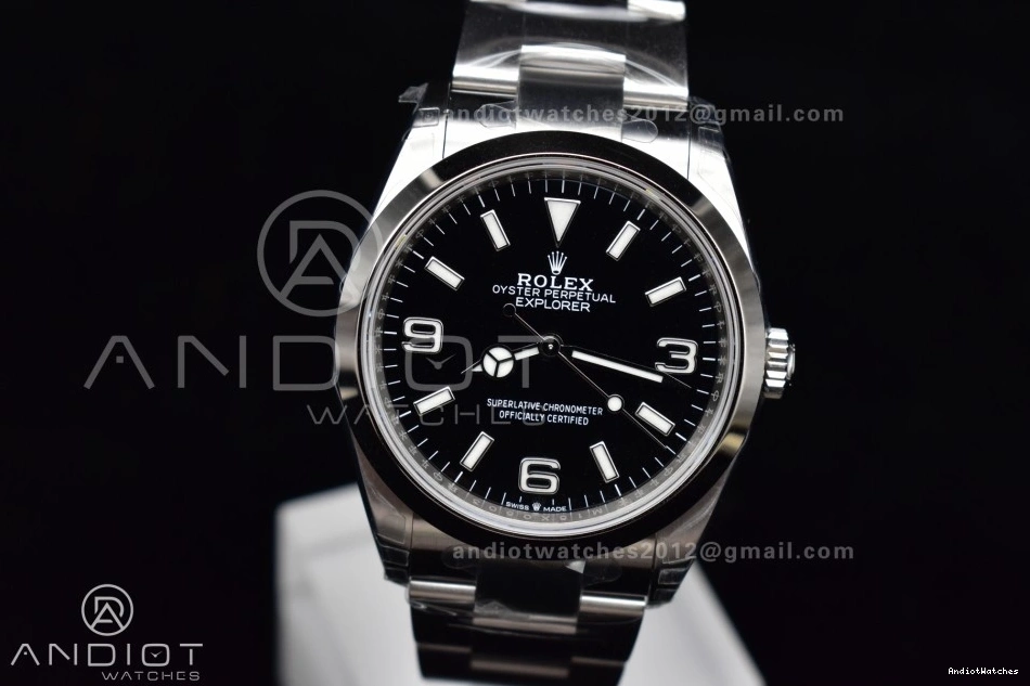 Dial Explorer Seasonal Steel Best 36mm Edition 837 Bracelet 124270 904L 1:1 VSF Black on SS DD 1119